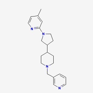 4-methyl-2-{3-[1-(3-pyridinylmethyl)-4-piperidinyl]-1-pyrrolidinyl}pyridine