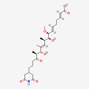 molecular formula C27H41NO8 B598425 多瑞戈菌素 A CAS No. 158446-29-8