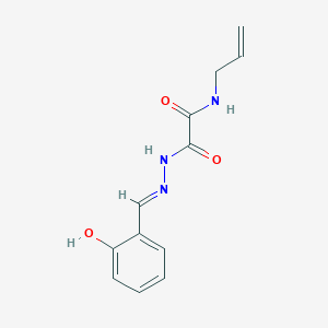 N-allyl-2-[2-(2-hydroxybenzylidene)hydrazino]-2-oxoacetamide