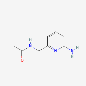 B598429 N-((6-Aminopyridin-2-YL)methyl)acetamide CAS No. 1203295-89-9