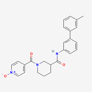 N-(3'-methyl-3-biphenylyl)-1-(1-oxidoisonicotinoyl)-3-piperidinecarboxamide