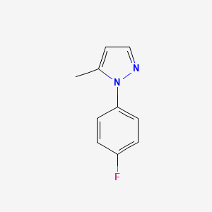B598448 1-(4-fluorophenyl)-5-methyl-1H-pyrazole CAS No. 166588-11-0