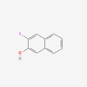 molecular formula C10H7IO B598453 3-碘萘-2-醇 CAS No. 103027-41-4