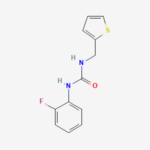 N-(2-fluorophenyl)-N'-(2-thienylmethyl)urea