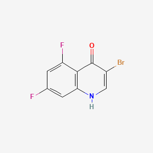 3-Bromo-5,7-difluoroquinolin-4(1H)-one