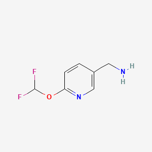 (6-(Difluoromethoxy)pyridin-3-yl)methanamine