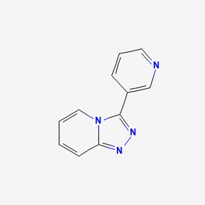 B598516 3-(Pyridin-3-yl)-[1,2,4]triazolo[4,3-a]pyridine CAS No. 118898-13-8