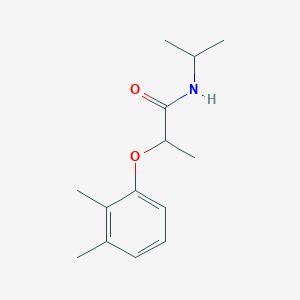 molecular formula C14H21NO2 B5985432 2-(2,3-dimethylphenoxy)-N-isopropylpropanamide 