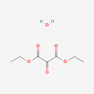 molecular formula C7H12O6 B598546 2-氧代丙二酸二乙酯水合物 CAS No. 133318-40-8