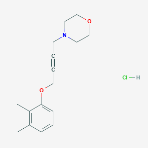 4-[4-(2,3-dimethylphenoxy)but-2-yn-1-yl]morpholine hydrochloride