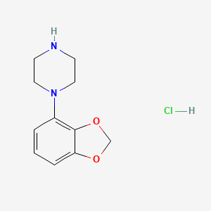 B598589 1-(Benzo[d][1,3]dioxol-4-yl)piperazine hydrochloride CAS No. 105684-23-9