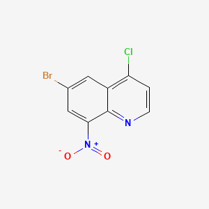 6-Bromo-4-chloro-8-nitroquinoline