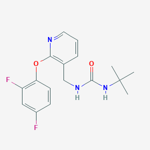 N-(tert-butyl)-N'-{[2-(2,4-difluorophenoxy)-3-pyridinyl]methyl}urea