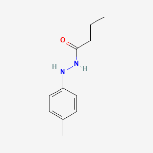 molecular formula C11H16N2O B5986124 N'-(4-methylphenyl)butanohydrazide 