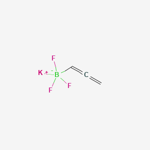 molecular formula C3H3BF3K B598615 丙烯基三氟硼酸钾 CAS No. 1201899-21-9