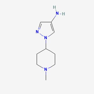 1-(1-methylpiperidin-4-yl)-1H-pyrazol-4-amine