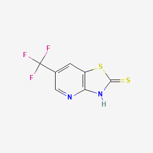 6-(Trifluoromethyl)thiazolo[4,5-b]pyridine-2-thiol