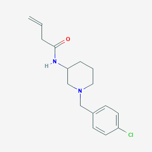 N-[1-(4-chlorobenzyl)-3-piperidinyl]-3-butenamide