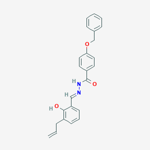 N'-(3-allyl-2-hydroxybenzylidene)-4-(benzyloxy)benzohydrazide