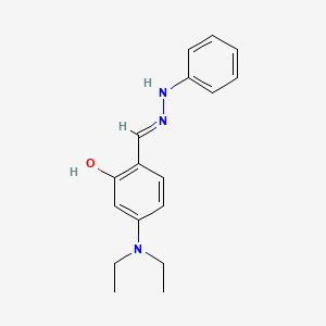 molecular formula C17H21N3O B5986897 4-(diethylamino)-2-hydroxybenzaldehyde phenylhydrazone 