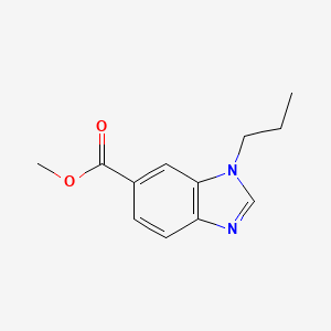 Methyl 1-propylbenzoimidazole-6-carboxylate