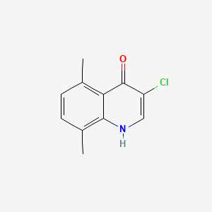 molecular formula C11H10ClNO B598707 3-Chloro-5,8-dimethylquinolin-4(1H)-one CAS No. 1204810-39-8