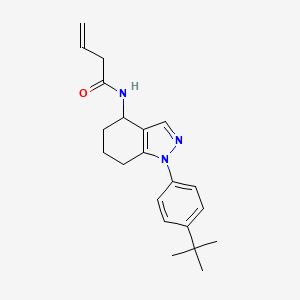 N-[1-(4-tert-butylphenyl)-4,5,6,7-tetrahydro-1H-indazol-4-yl]-3-butenamide