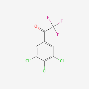 2,2,2-Trifluoro-1-(3,4,5-trichlorophenyl)ethanone