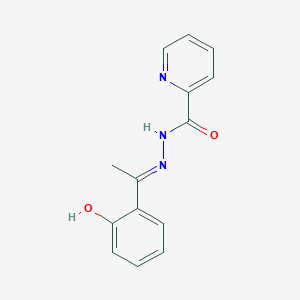 N'-[(1E)-1-(2-hydroxyphenyl)ethylidene]pyridine-2-carbohydrazide