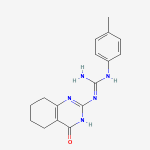 N-(4-methylphenyl)-N'-(4-oxo-3,4,5,6,7,8-hexahydro-2-quinazolinyl)guanidine