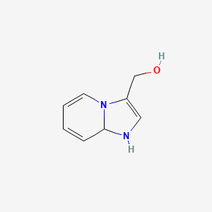 molecular formula C8H10N2O B598835 (1,8a-Dihydroimidazo[1,2-a]pyridin-3-yl)methanol CAS No. 1201785-11-6