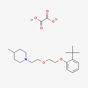 1-{2-[2-(2-tert-butylphenoxy)ethoxy]ethyl}-4-methylpiperidine oxalate