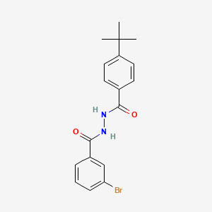 3-bromo-N'-(4-tert-butylbenzoyl)benzohydrazide