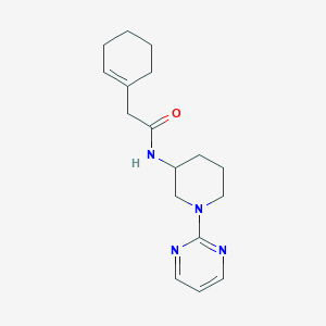 2-(1-cyclohexen-1-yl)-N-[1-(2-pyrimidinyl)-3-piperidinyl]acetamide