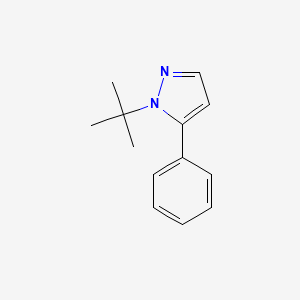 B598899 1-tert-butyl-5-phenyl-1H-pyrazole CAS No. 1204355-48-5