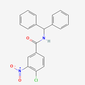 N-benzhydryl-4-chloro-3-nitrobenzamide