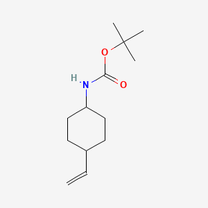 B598913 tert-Butyl (trans-4-vinylcyclohexyl)carbamate CAS No. 1198355-16-6