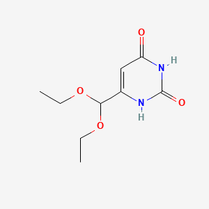 B598919 6-(Diethoxymethyl)uracil CAS No. 16953-48-3