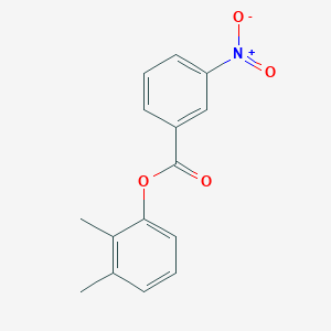 molecular formula C15H13NO4 B5989354 2,3-dimethylphenyl 3-nitrobenzoate 