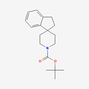 B598958 Tert-butyl 2,3-dihydrospiro[indene-1,4'-piperidine]-1'-carboxylate CAS No. 148835-99-8