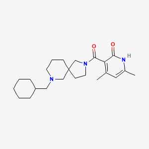 3-{[7-(cyclohexylmethyl)-2,7-diazaspiro[4.5]dec-2-yl]carbonyl}-4,6-dimethyl-2(1H)-pyridinone