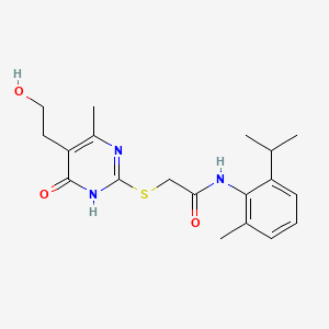 molecular formula C19H25N3O3S B5990100 MFCD09057683 