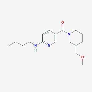 N-butyl-5-{[3-(methoxymethyl)-1-piperidinyl]carbonyl}-2-pyridinamine