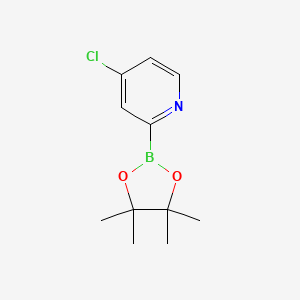 4-Chloro-2-(4,4,5,5-tetramethyl-1,3,2-dioxaborolan-2-yl)pyridine