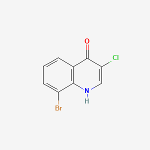 3-Chloro-8-bromo-4-hydroxyquinoline