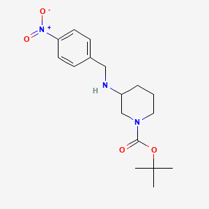 tert-Butyl 3-{[(4-nitrophenyl)methyl]amino}piperidine-1-carboxylate