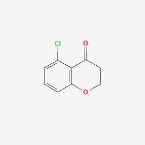 molecular formula C9H7ClO2 B599106 5-Chloro-4-Chromanone CAS No. 1199782-82-5