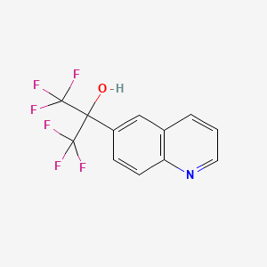 1,1,1,3,3,3-Hexafluoro-2-(6-quinolyl)-2-propanol