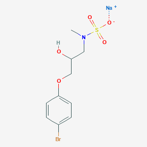 sodium [3-(4-bromophenoxy)-2-hydroxypropyl]methylsulfamate