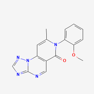 7-(2-methoxyphenyl)-8-methylpyrido[3,4-e][1,2,4]triazolo[1,5-a]pyrimidin-6(7H)-one